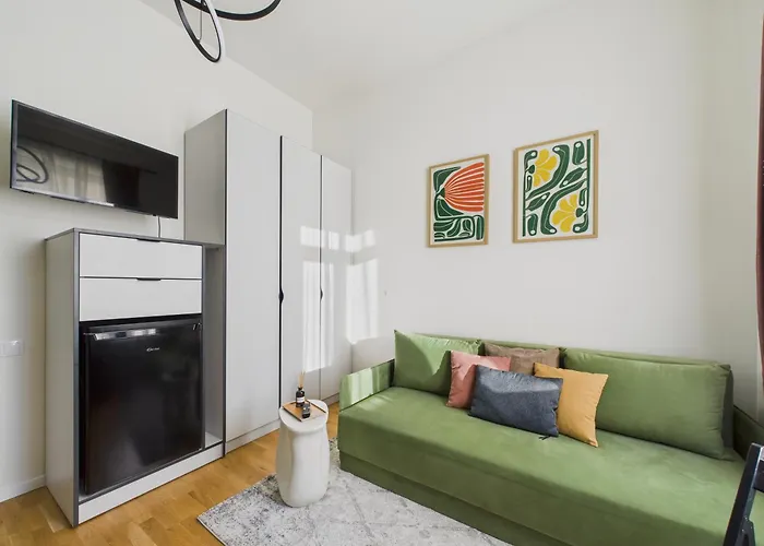 Dzīvoklis Vibrant Centre - Near Station Riga